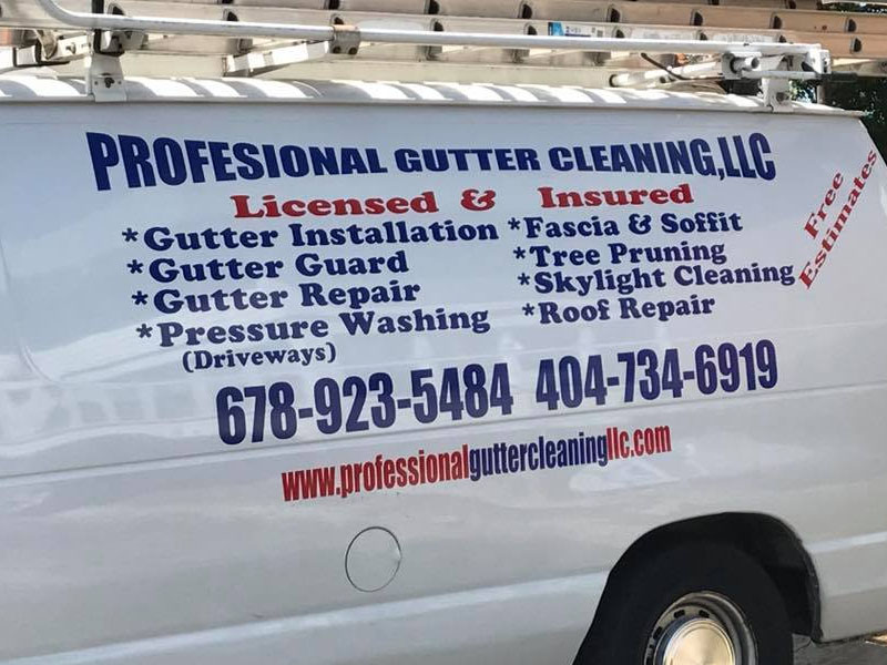 Professional Gutter Cleaning — Guard Install