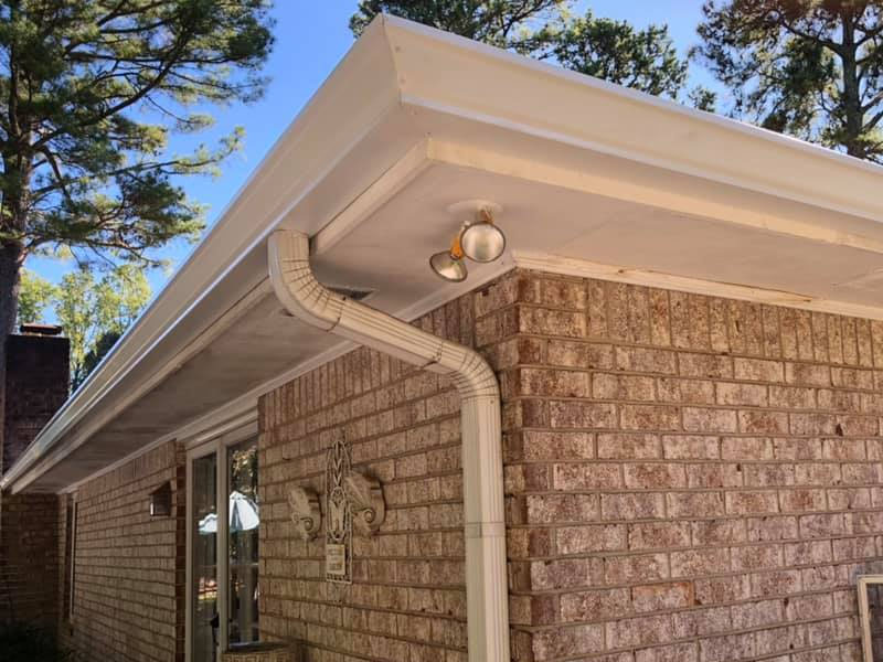 Professional Gutter Cleaning — Downspout Work